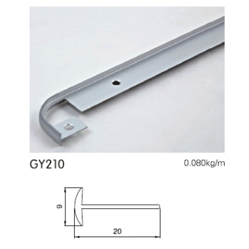 Perfil de marco de aluminio anodizado para la cocina